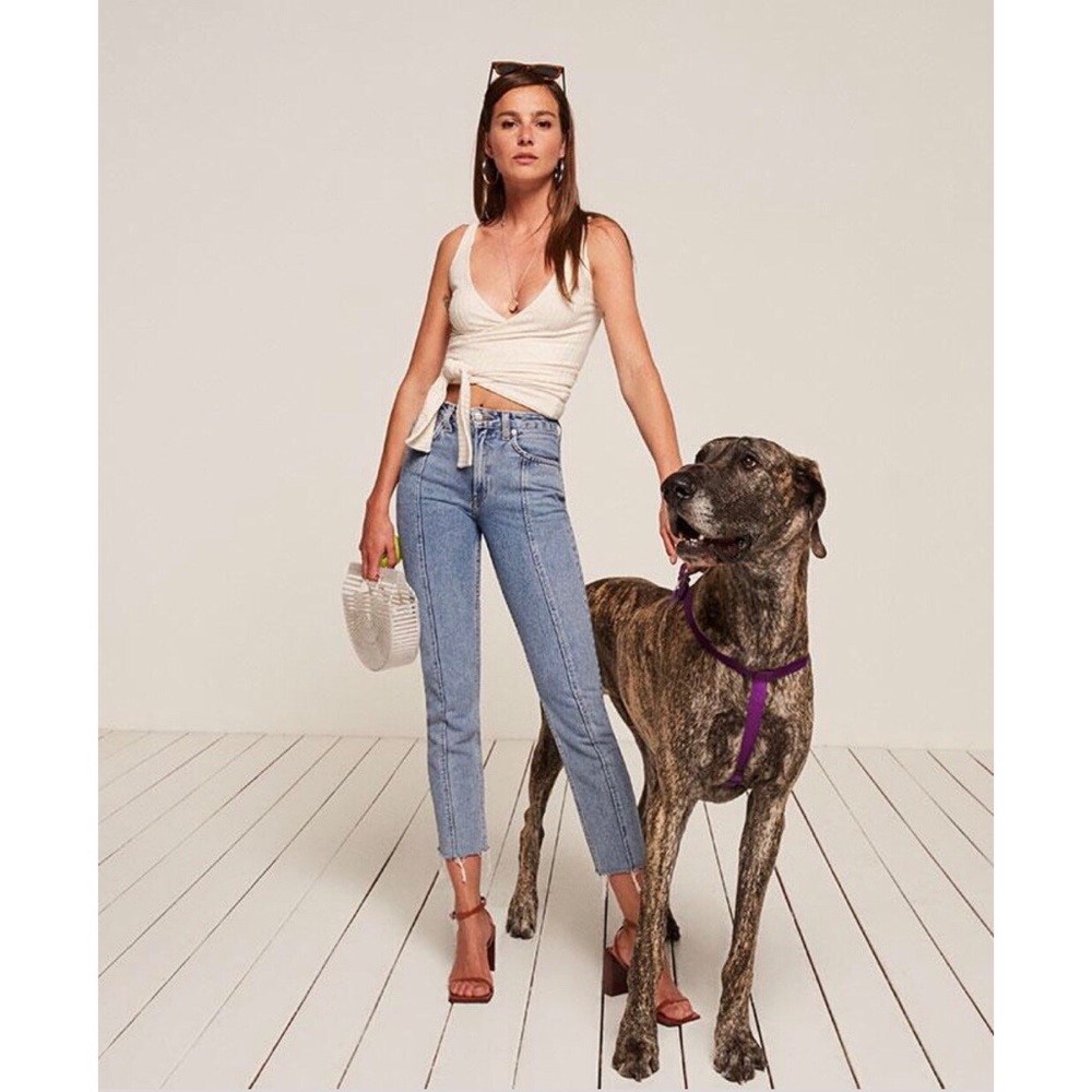 Reformation Seamed Jean